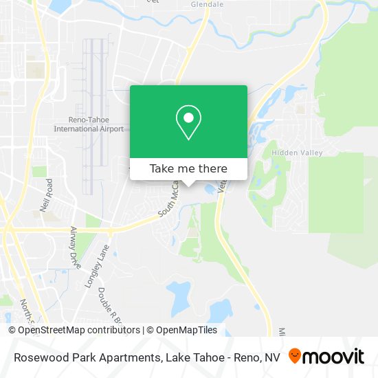 Rosewood Park Apartments map