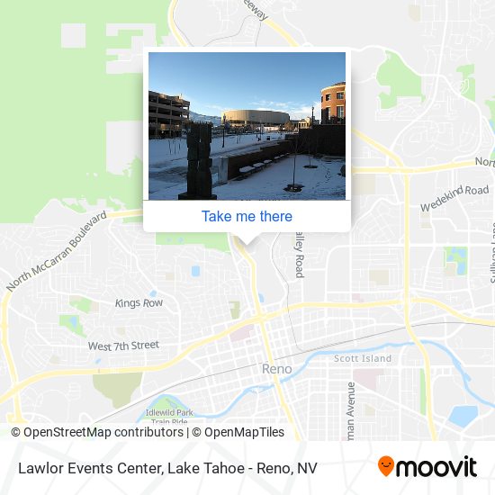 Lawlor Events Center map