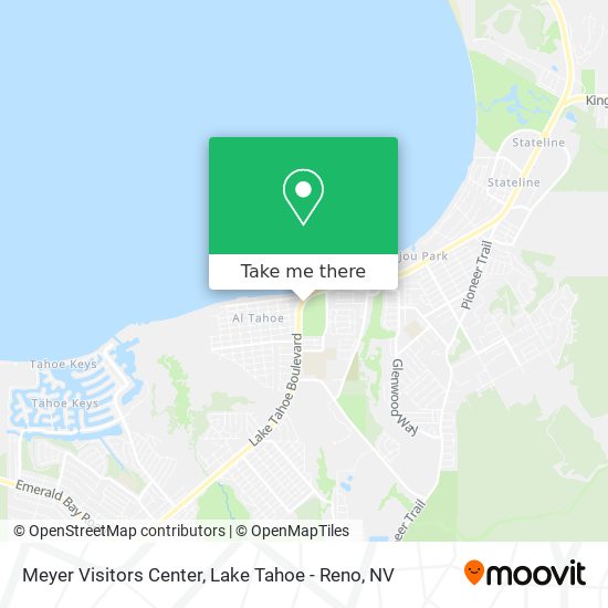 Mapa de Meyer Visitors Center