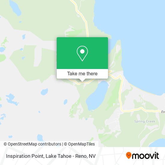 Mapa de Inspiration Point