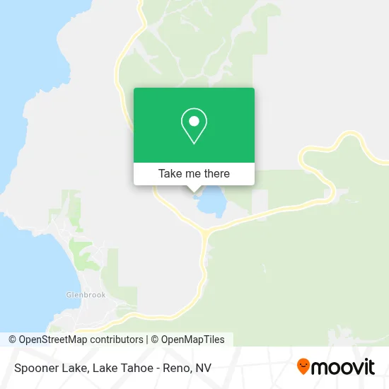 Spooner Lake map