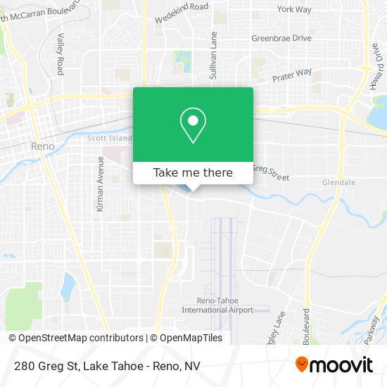 Mapa de 280 Greg St