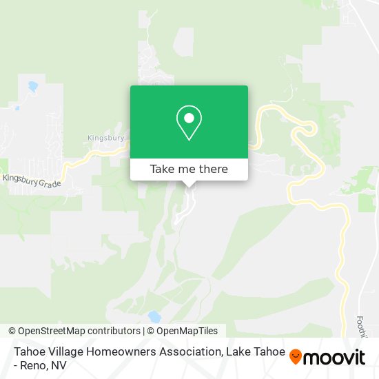 Mapa de Tahoe Village Homeowners Association