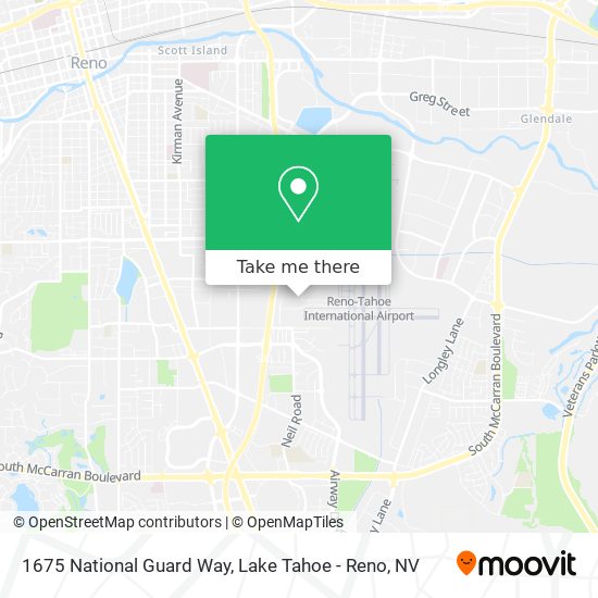 Mapa de 1675 National Guard Way