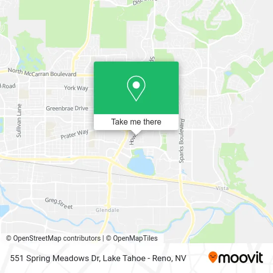 551 Spring Meadows Dr map