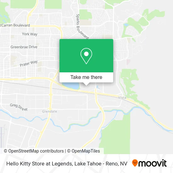 Hello Kitty Store at Legends map