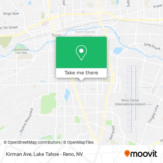 Mapa de Kirman Ave