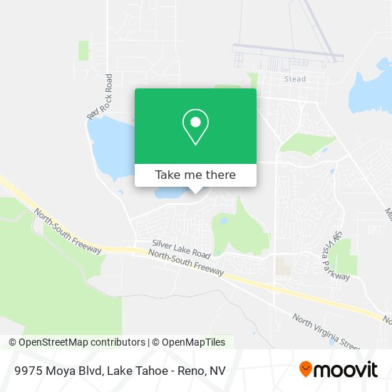 9975 Moya Blvd map
