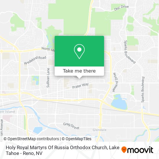 Mapa de Holy Royal Martyrs Of Russia Orthodox Church