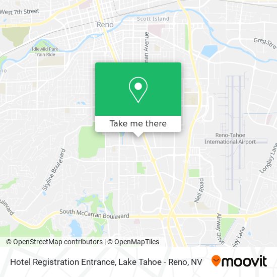 Hotel Registration Entrance map
