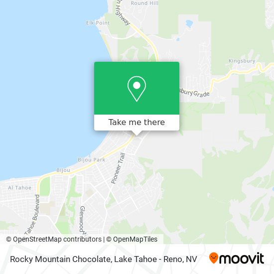 Rocky Mountain Chocolate map