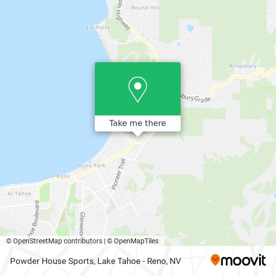 Powder House Sports map