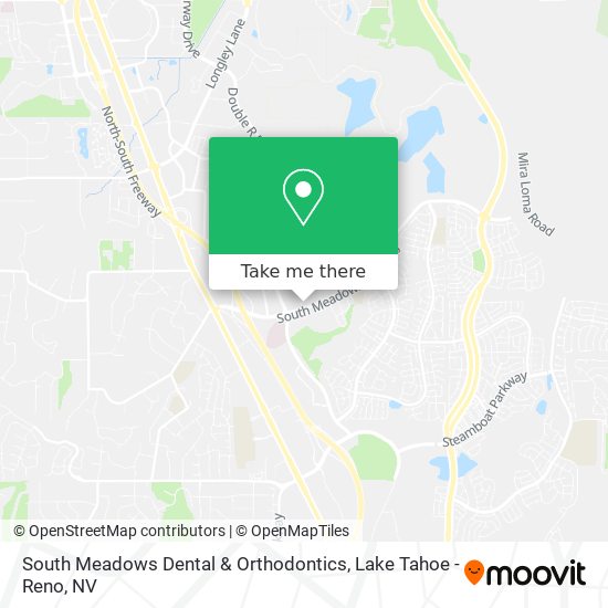 Mapa de South Meadows Dental & Orthodontics