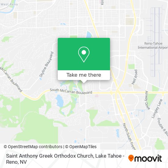 Saint Anthony Greek Orthodox Church map