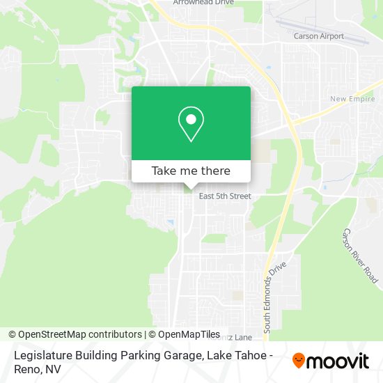 Legislature Building Parking Garage map