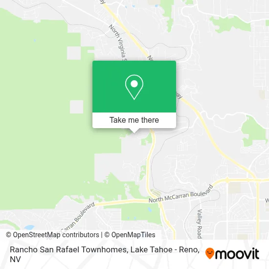 Rancho San Rafael Townhomes map