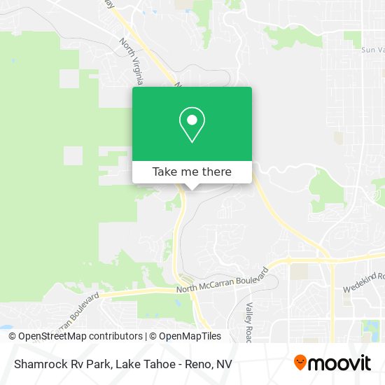 Mapa de Shamrock Rv Park