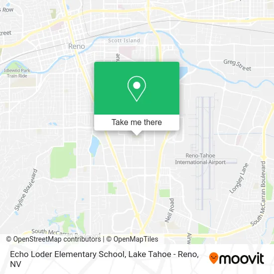 Echo Loder Elementary School map