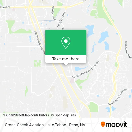 Cross-Check Aviation map