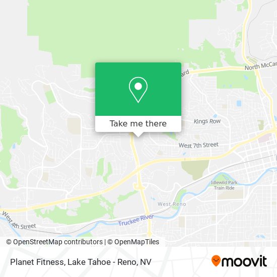 Planet Fitness map