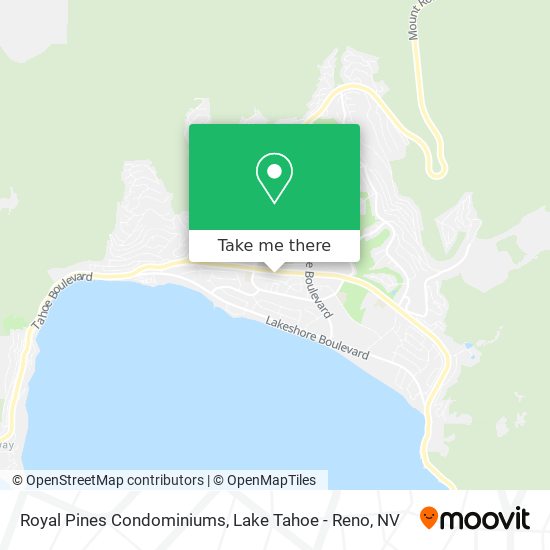 Royal Pines Condominiums map