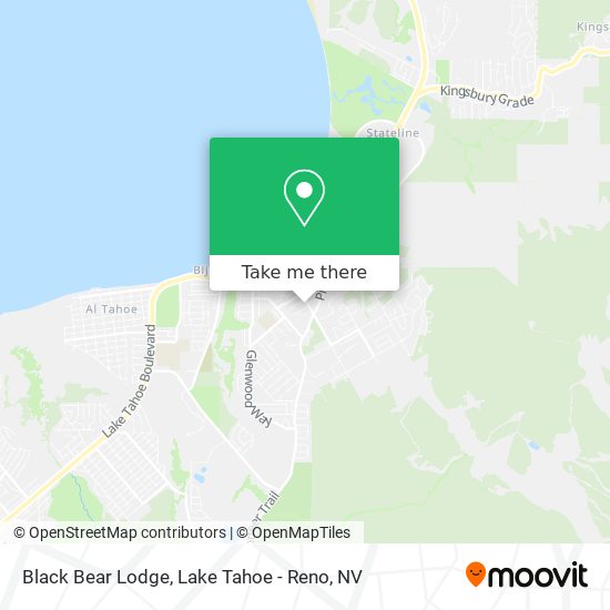 Black Bear Lodge map