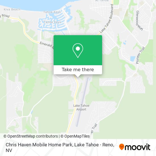 Chris Haven Mobile Home Park map