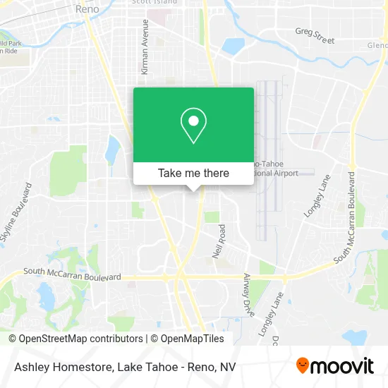 Ashley Homestore map