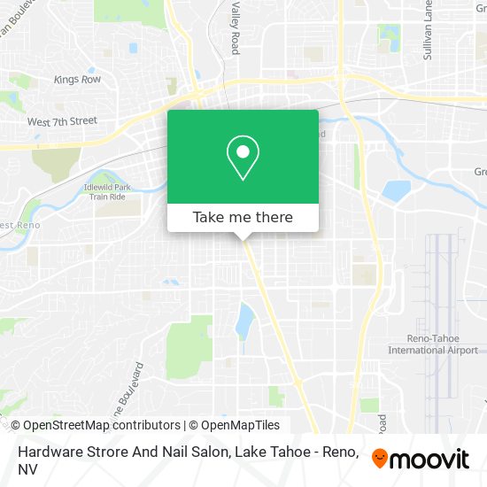 Mapa de Hardware Strore And Nail Salon