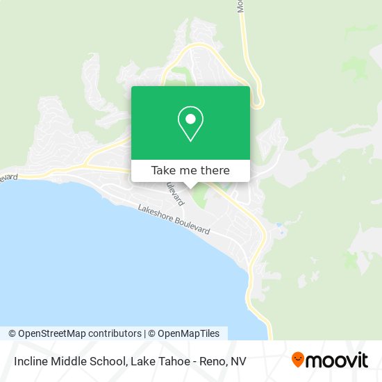Incline Middle School map