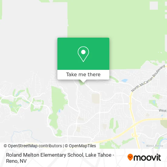 Roland Melton Elementary School map