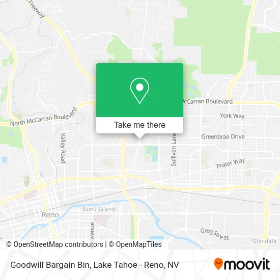 Goodwill Bargain Bin map