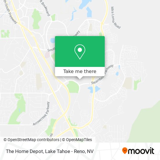 The Home Depot map