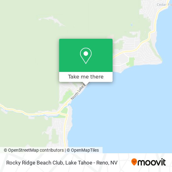 Mapa de Rocky Ridge Beach Club