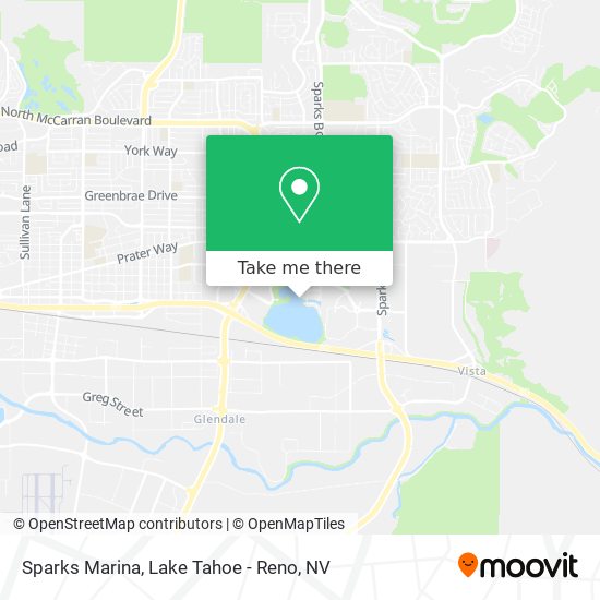 Sparks Marina map