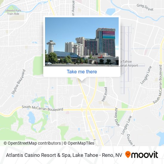 Atlantis Casino Resort & Spa map