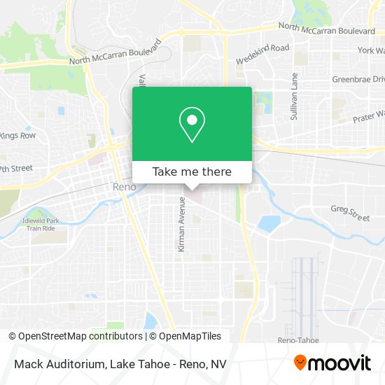 Mack Auditorium map