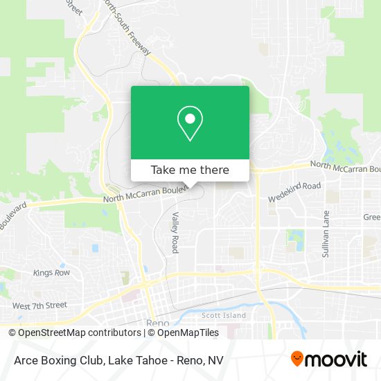 Mapa de Arce Boxing Club