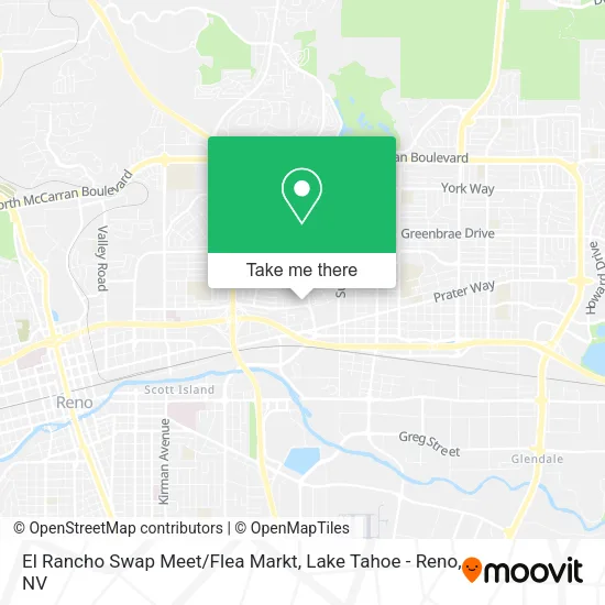 Mapa de El Rancho Swap Meet/Flea Markt