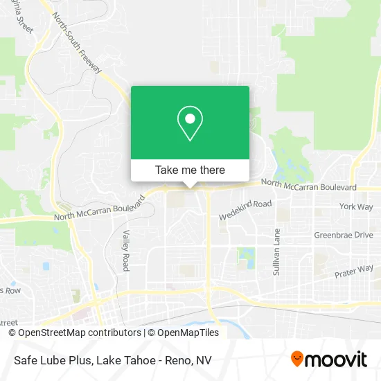 Safe Lube Plus map