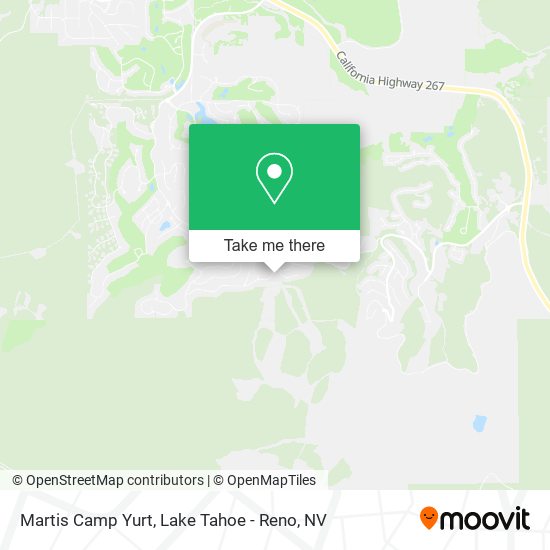 Mapa de Martis Camp Yurt