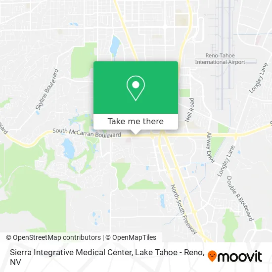 Sierra Integrative Medical Center map