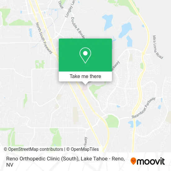 Reno Orthopedic Clinic (South) map