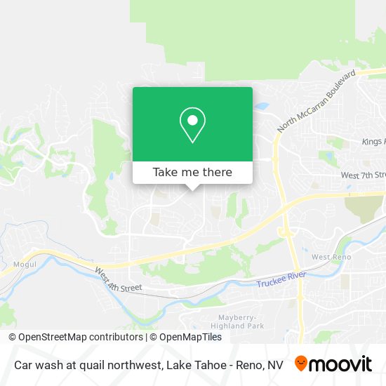 Car wash at quail northwest map