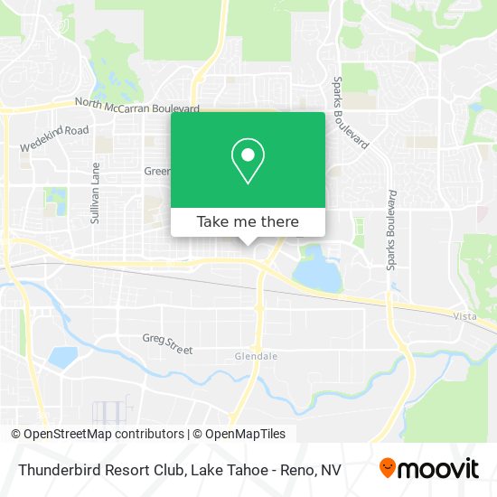 Mapa de Thunderbird Resort Club
