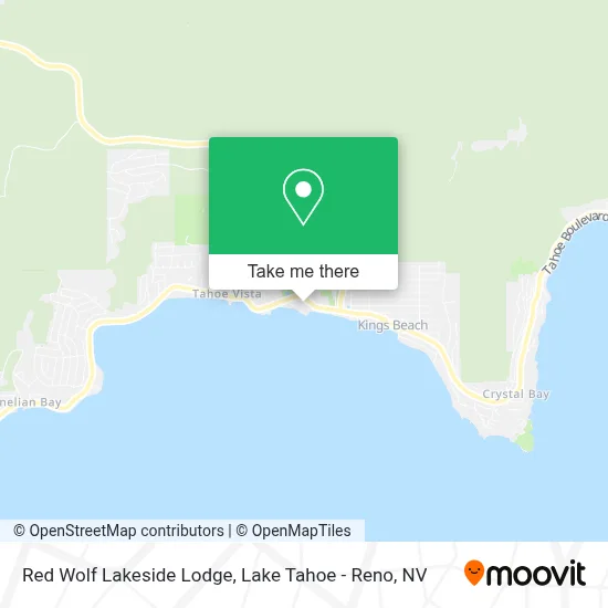 Red Wolf Lakeside Lodge map