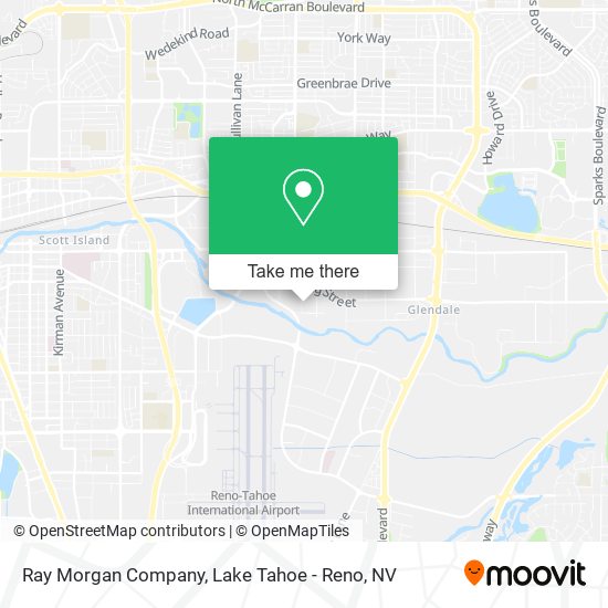 Ray Morgan Company map