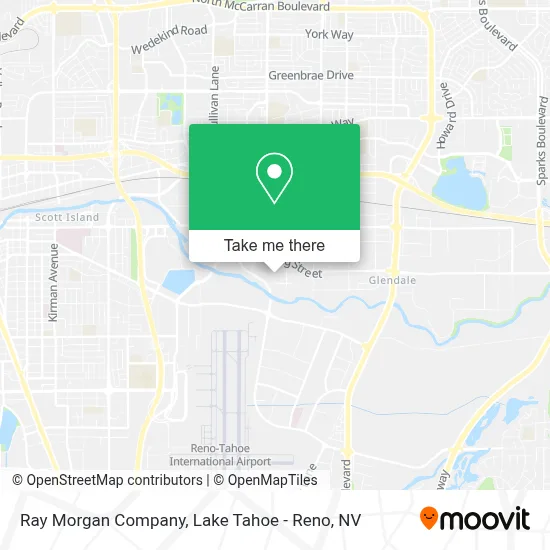Ray Morgan Company map