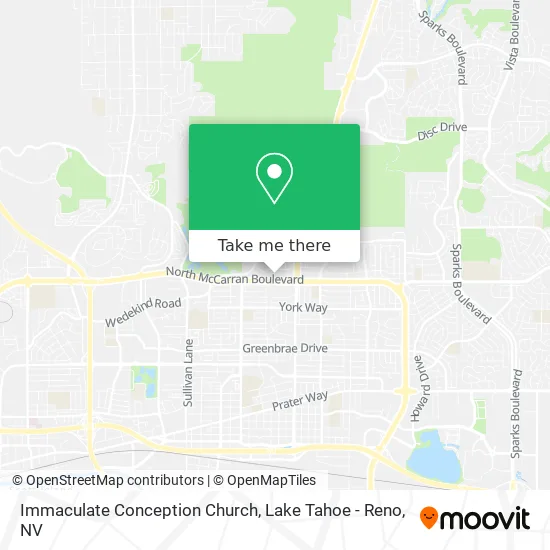 Immaculate Conception Church map