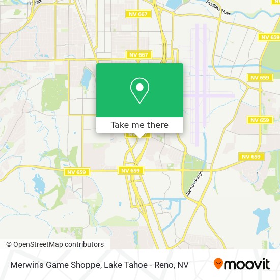 Merwin's Game Shoppe map